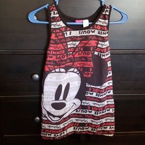 Girls Tank Mickey Mouse